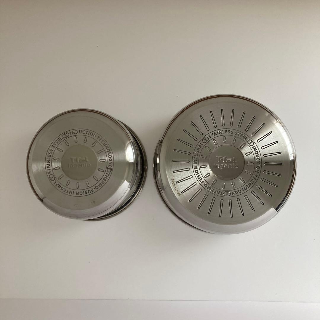 ティファール　ソースパン　ステンレス　エモーション　16cm 20cm