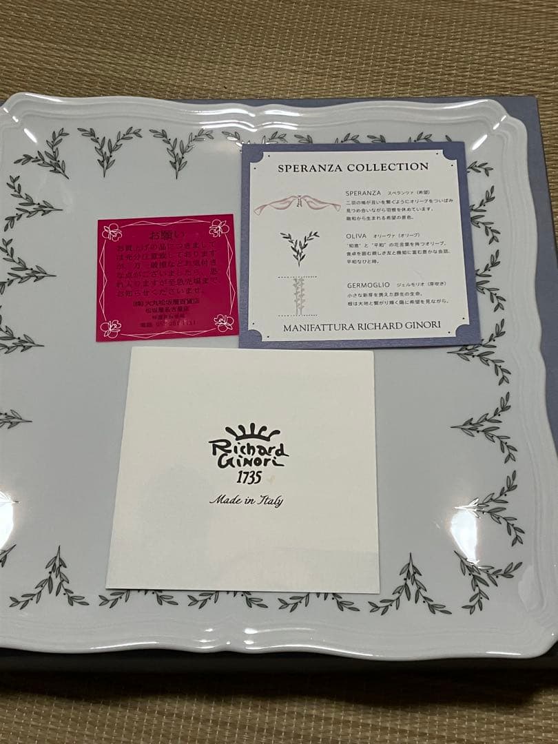 さらに♥️いいね 感謝セール‼️ レア‼️ミナペルホネンコラボ リチャードジノリ