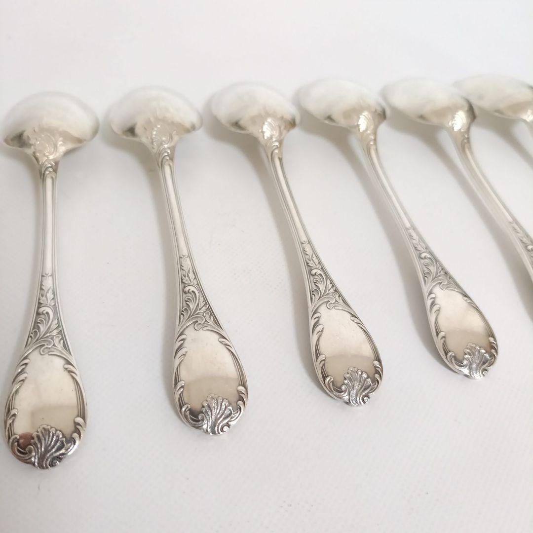 クリストフル CHRISTOFLE ティースプーン 6本 マルリー Marly