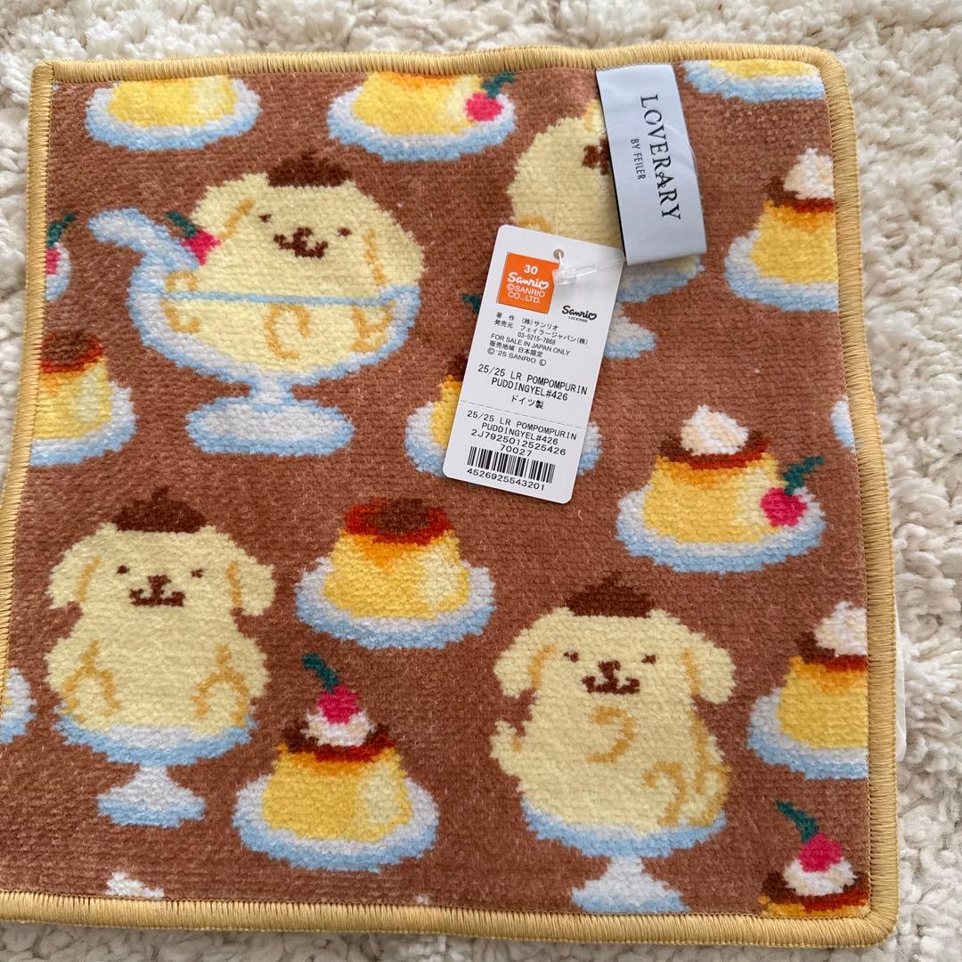 ポムポムプリン フェイラー ハンカチ