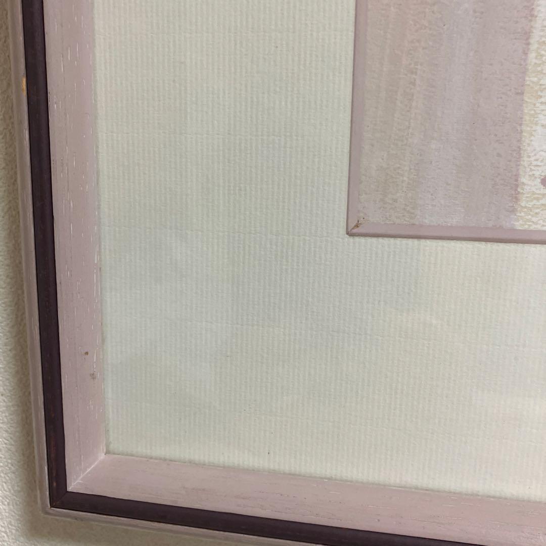 ヴギュド油彩画花瓶の白い花サイン入り