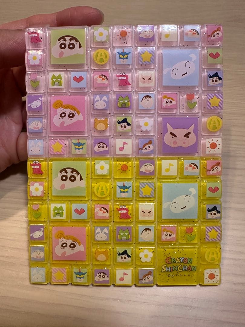 ボンボンドロップシール　ぷっくりシール　おはじきシール　　セットなっとうちゃん