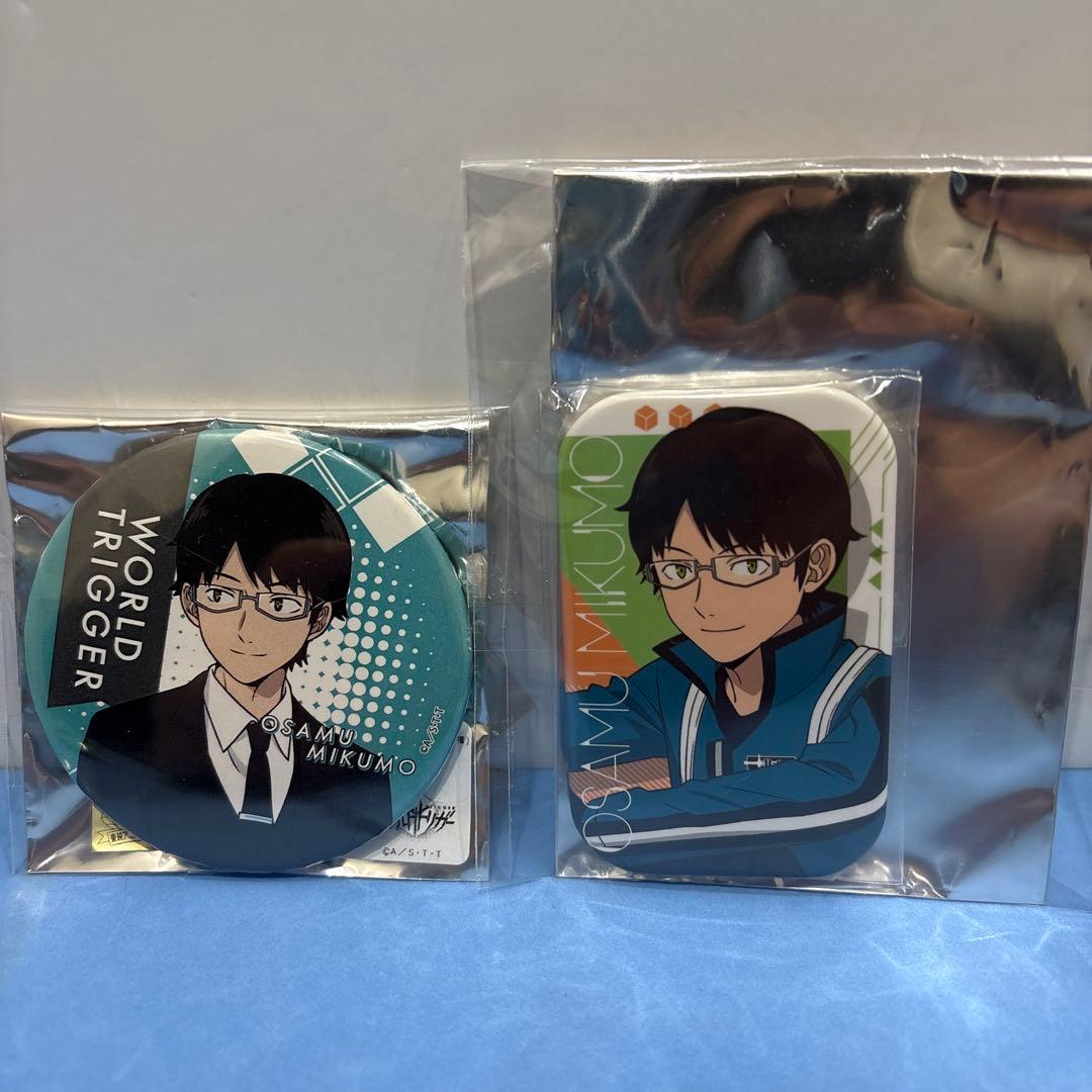 ワールドトリガー 缶バッジ、ポストカード、色紙、ブロマイド【三雲修】セット