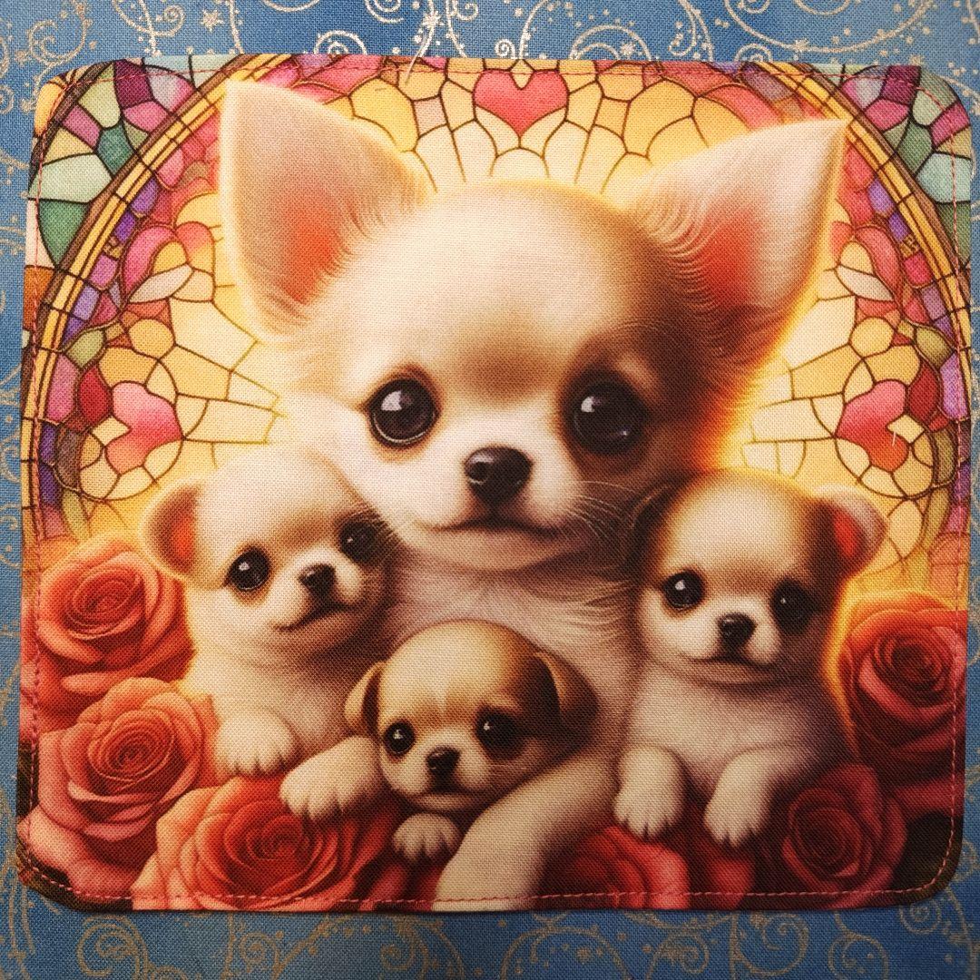 あしべ☆　ハンカチ　チワワちゃん柄　18枚