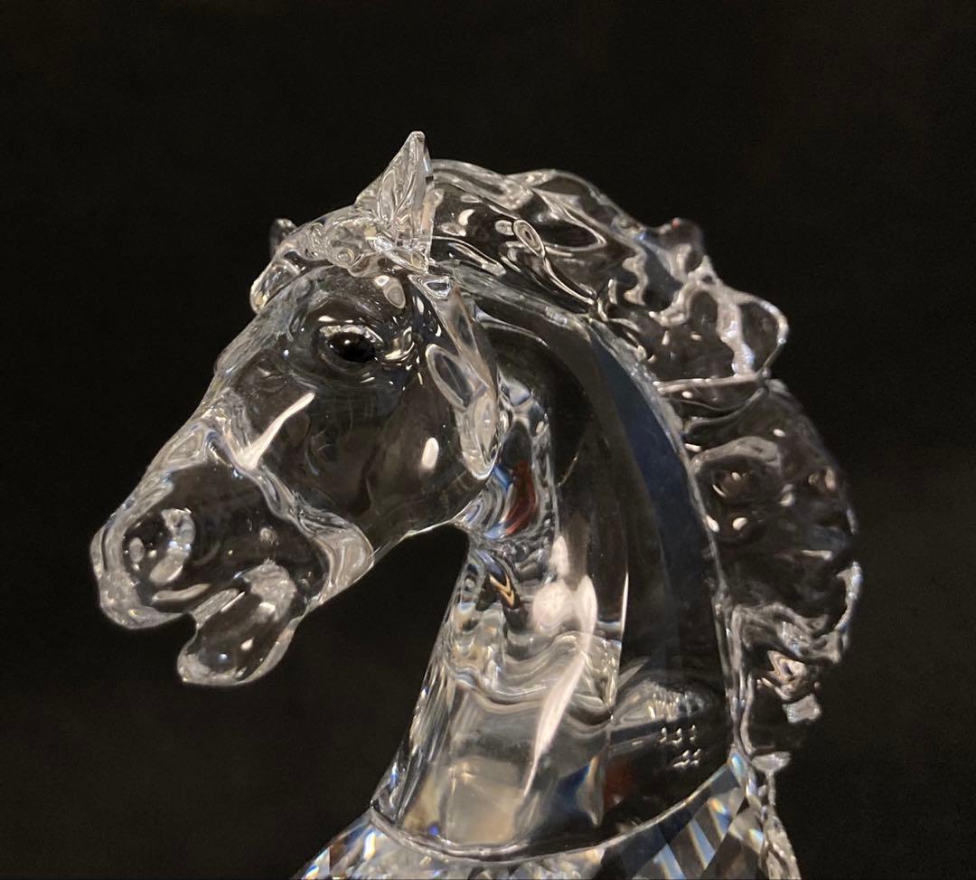 【希少】Swarovski Stallion 種牡馬 フィギュリン オブジェ