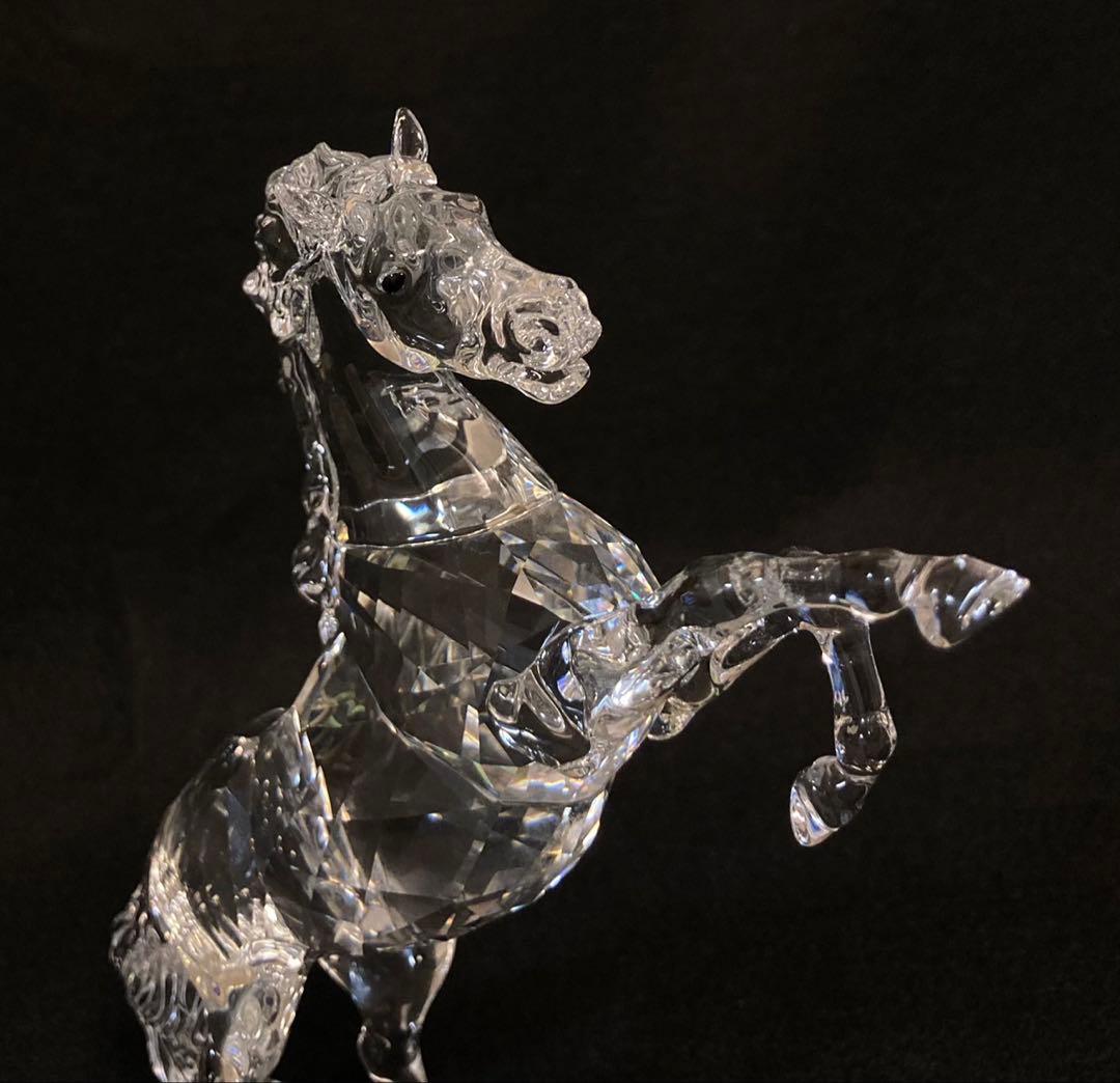 【希少】Swarovski Stallion 種牡馬 フィギュリン オブジェ