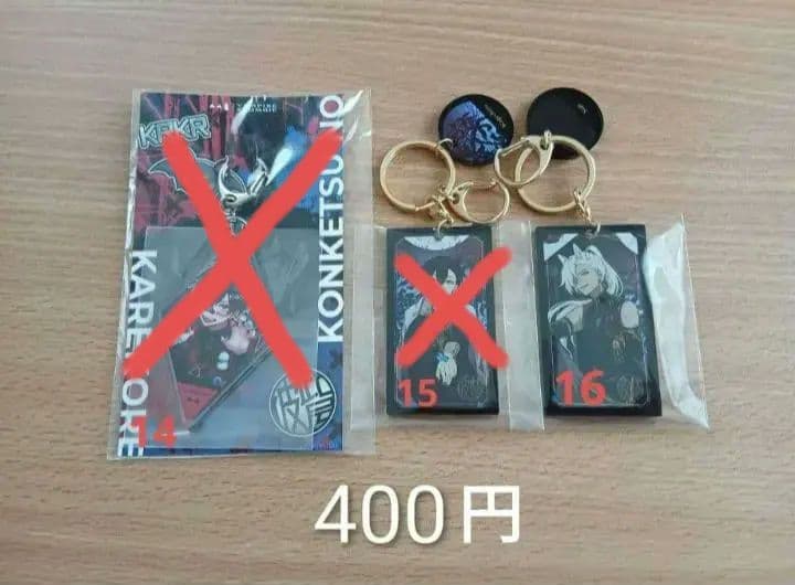 混血のカレコレ　カレコレ屋　缶バッジ　アクスタ　ブロマイド　キーホルダー