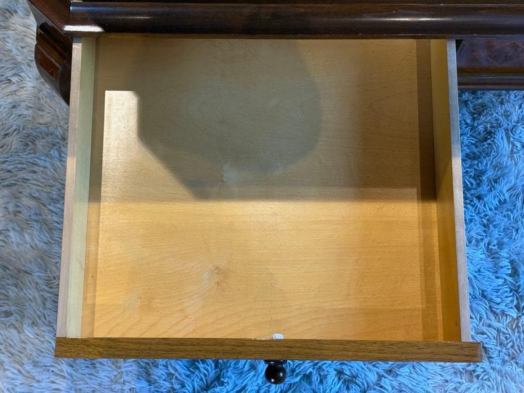 イタリア製　象嵌　猫脚　サイドボード　キャビネット　両開き　チェスト　ygz