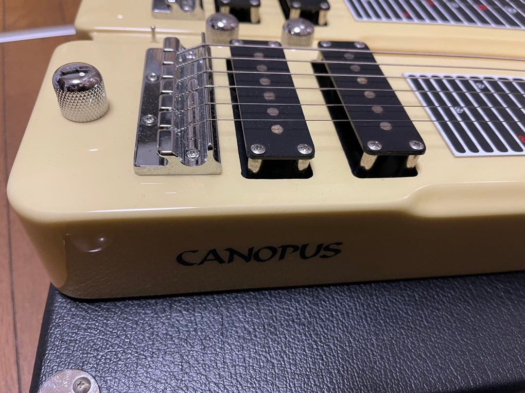 CANOPUS ダブルネックスチールギター 12弦