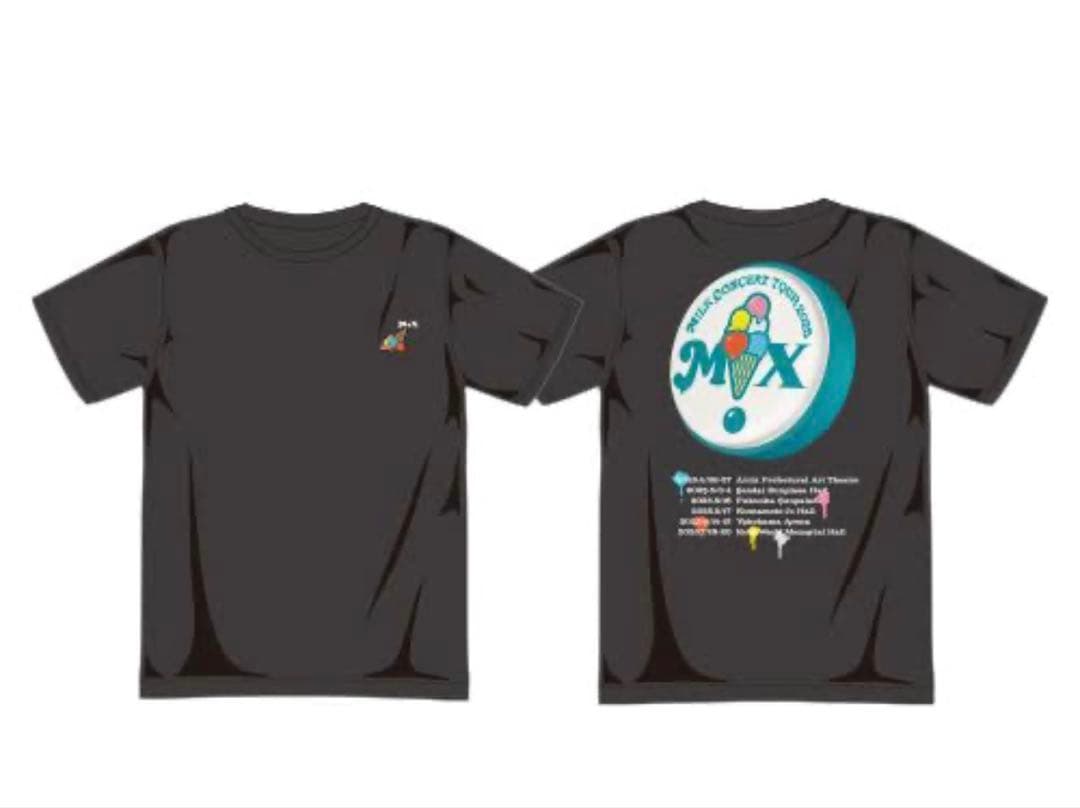 【新品未開封品】M!LK MIX Tシャツ黒 L BIGLOVE Tシャツ 黒