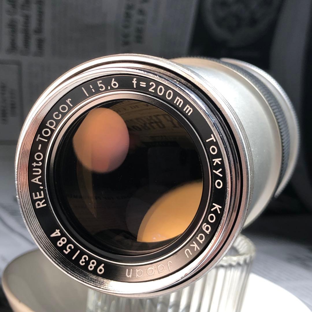 レンズ(単焦点) topcon RE auto TOPCOR 200mm f5.6