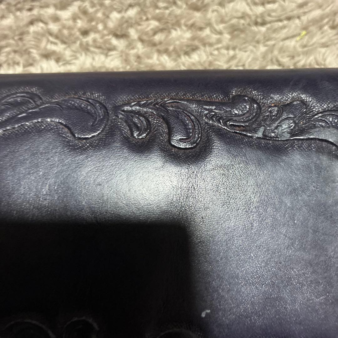 ビンテージバイカー長財布 ハーレーダビットソン インディアンジュエリー 本革