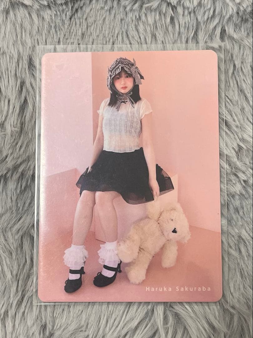 桜庭遥花 LARME アクスタ コンプリートセット トレカ おまけつき
