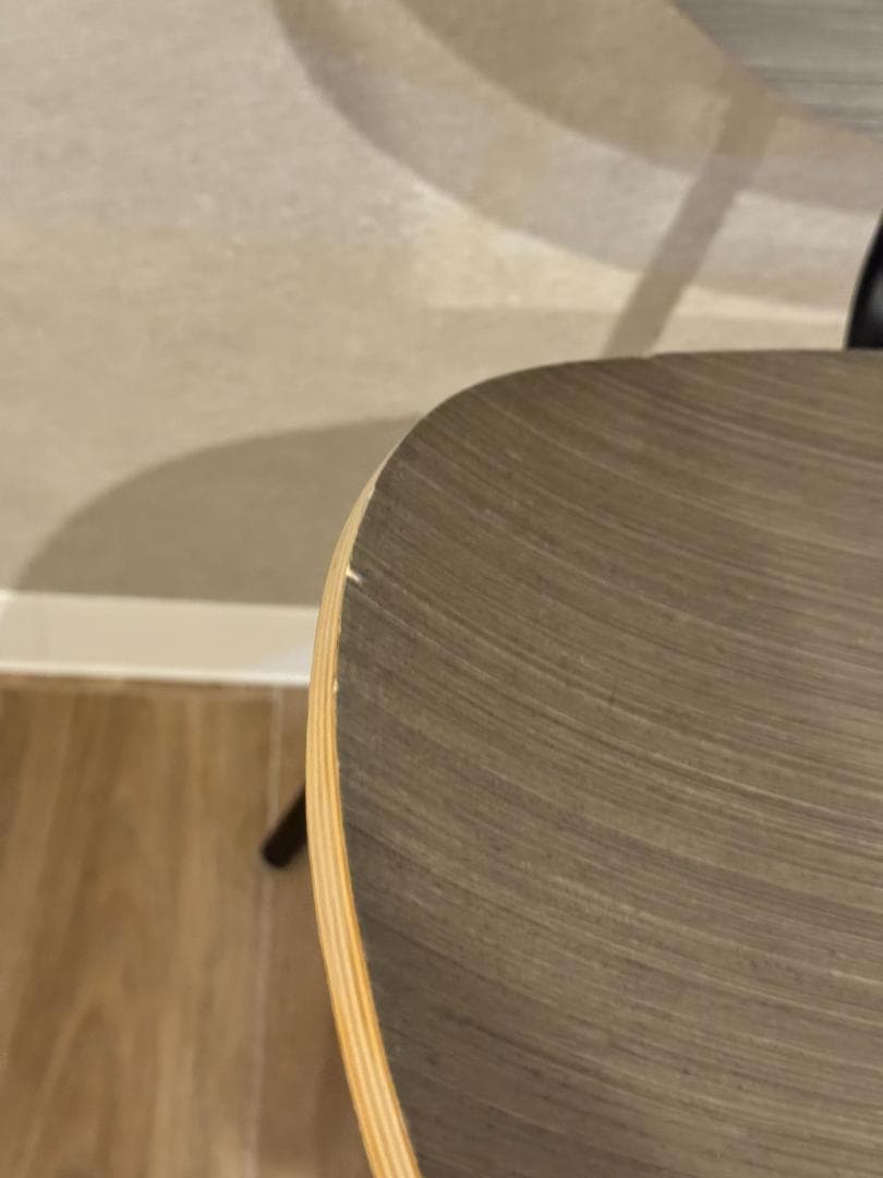 【2個】KANADEMONO Wooden Curve グレー