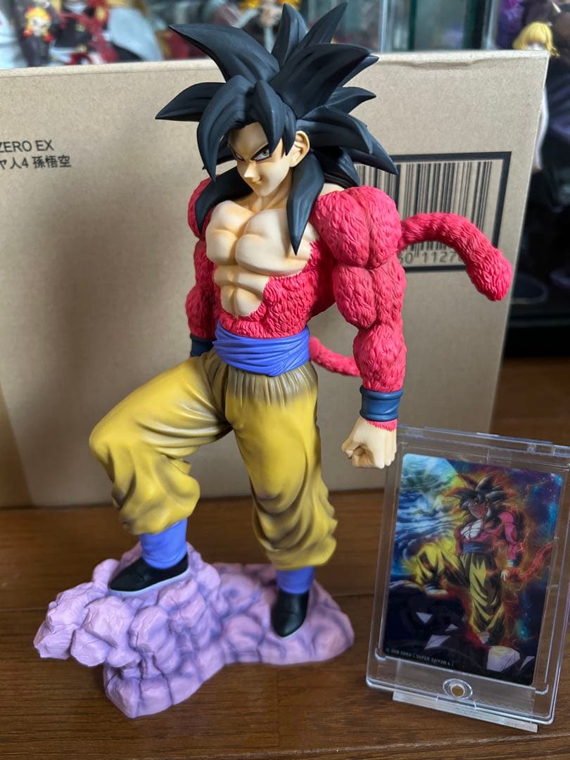 【美品】ドラゴンボール フィギュアーツ ZERO EX 超サイヤ人4 孫悟空