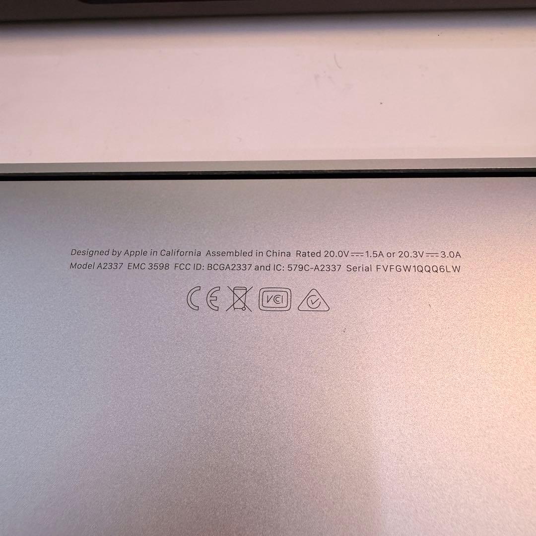 MacBookAir M1 16GB/256GB 美品
