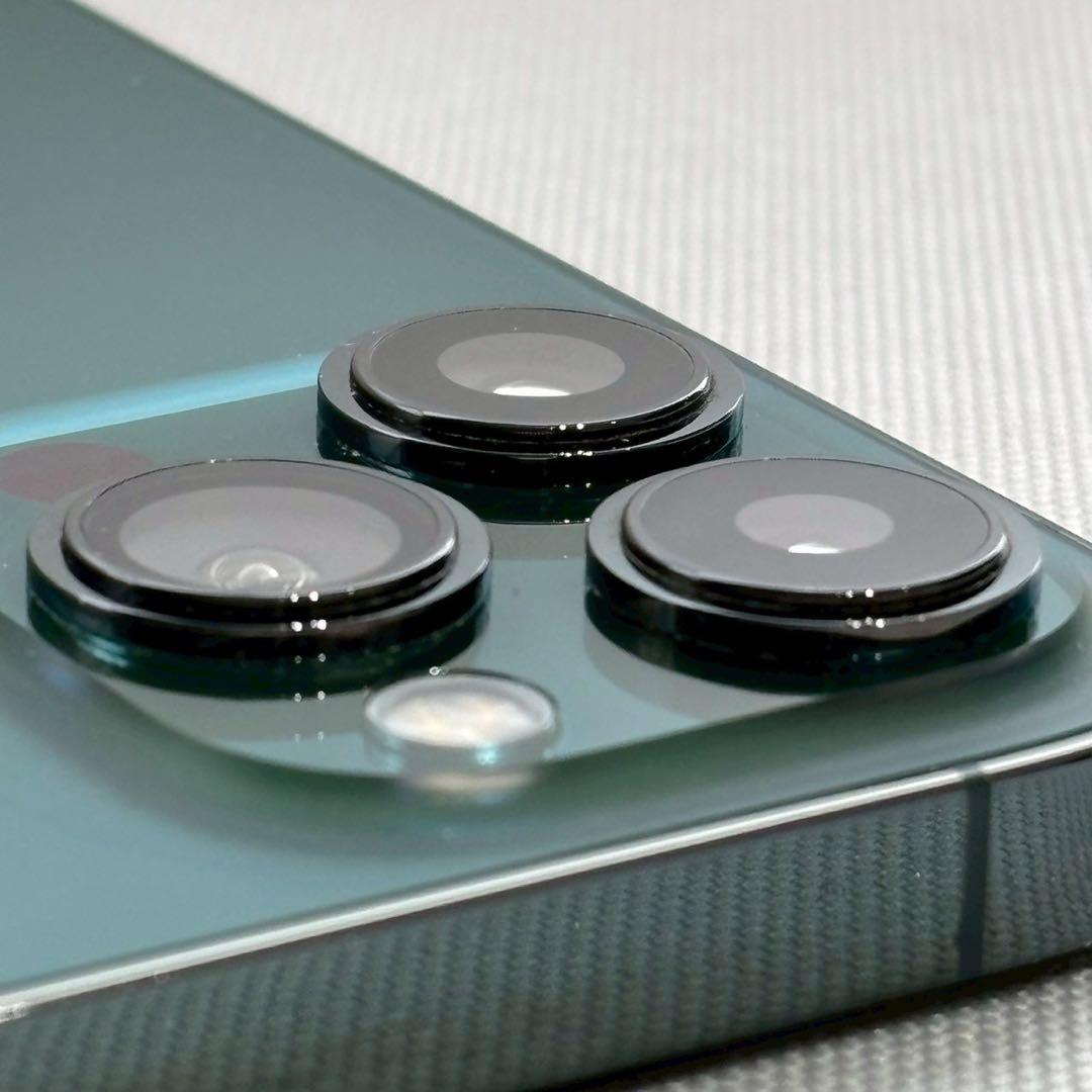 『美品』iPhone 13 PRO MAX 128GB アルパイングリーン　本体