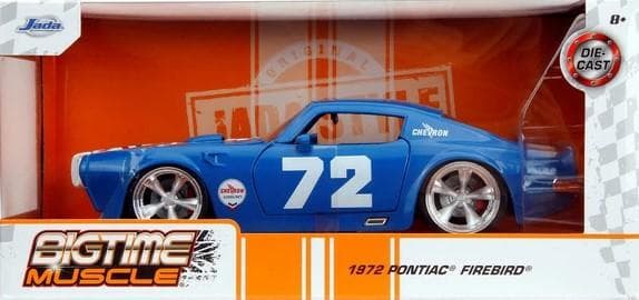 JADA 1/24 1972 ポンティアック ファイアーバード #72 BLUE