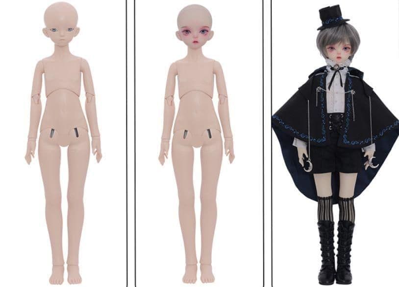 WH997 bjd 1/4 ドール本体 PEGA　球体関節人形 ハンドメイド