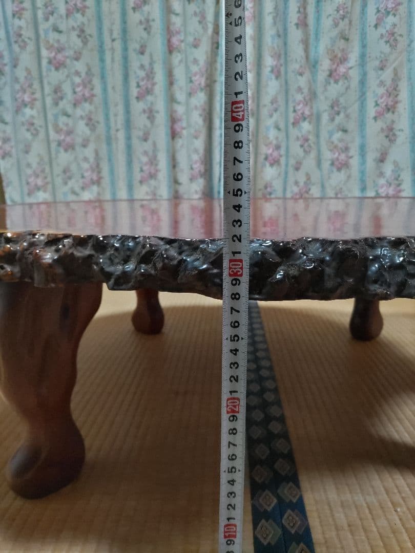 希少花梨一枚板　座卓ローテブル
