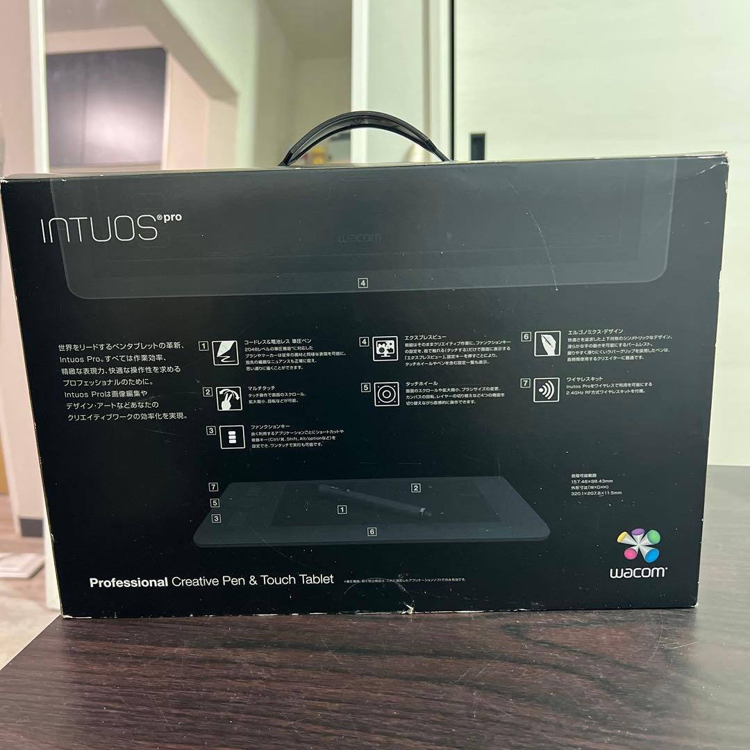 Wacom INTUOS pro クリエイティブペンタブレット