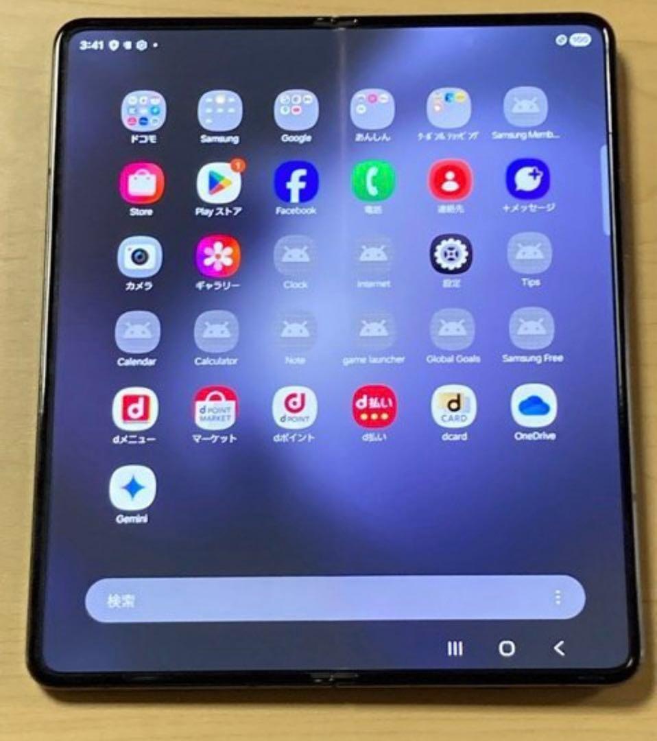 SIMフリー Samsung Galaxy Z Fold5 SC-55D 美品