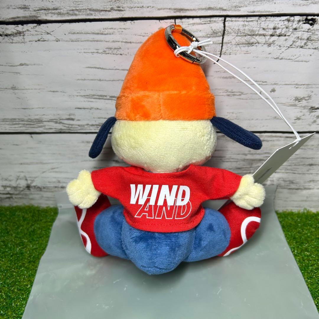 新品　未使用　パラッパラッパー　WINDANDSEA ぬいぐるみ　レッド