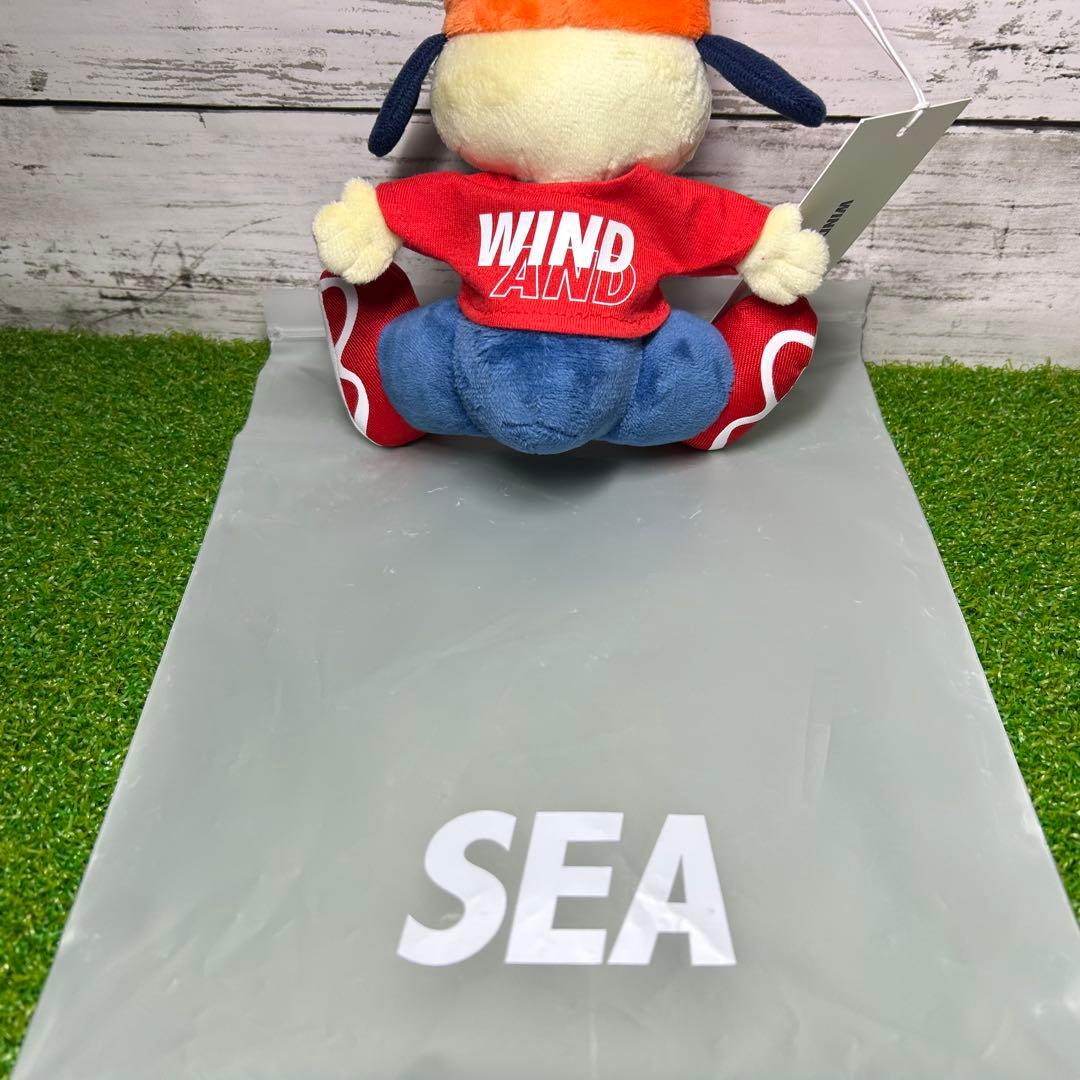 新品　未使用　パラッパラッパー　WINDANDSEA ぬいぐるみ　レッド