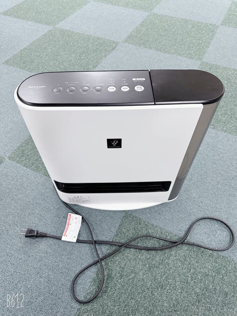 【2021年製】SHARP 加湿セラミックファンヒーター HX-PK12
