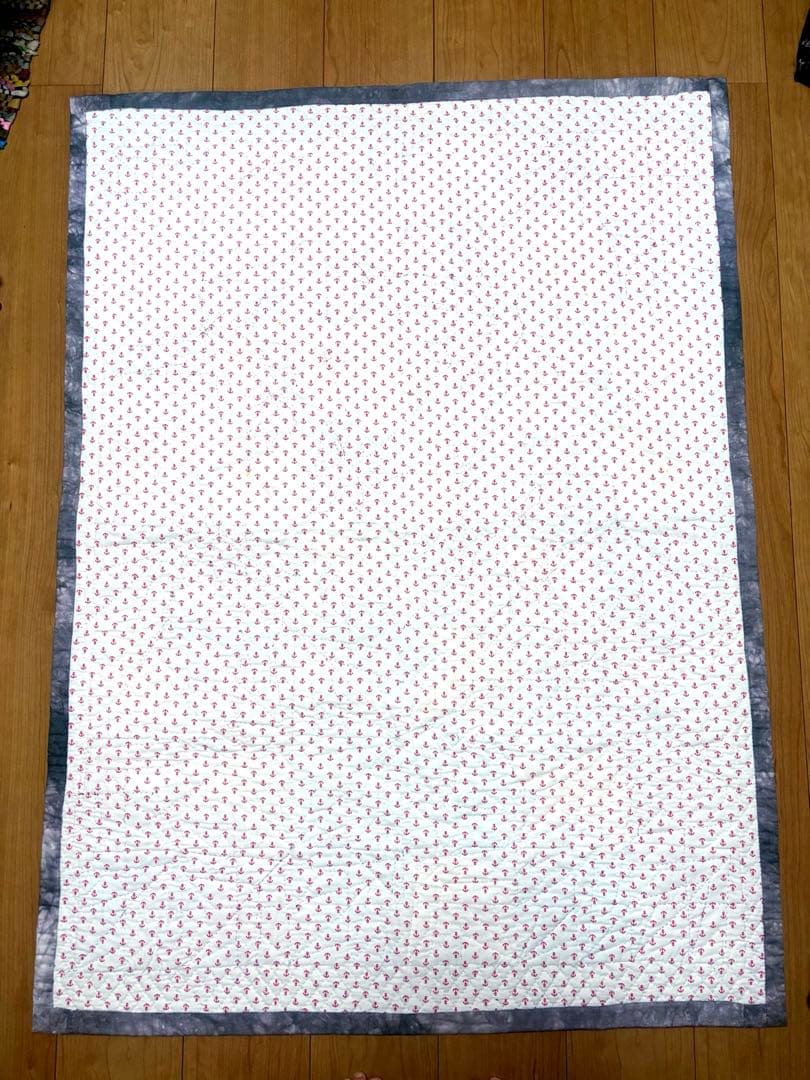 紅葉モチーフ パッチワークキルト ハンドメイド