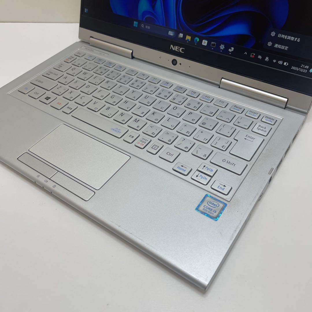 Windowsノート本体 #663 NEC VersaPro VG-4 i5-8250U 8GB 256G