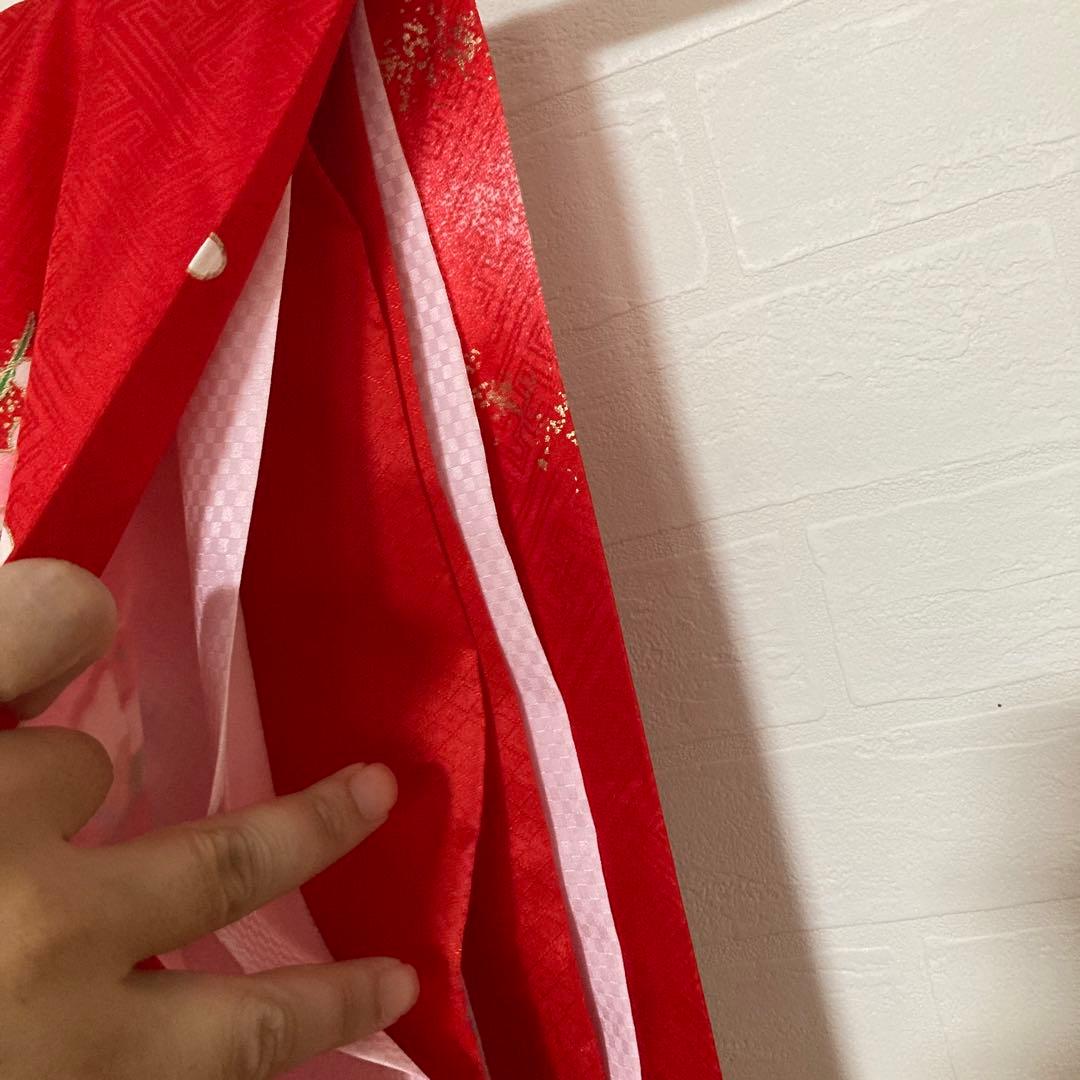 新品 未使用 お宮参り お祝い着 綸子 長襦袢 産着 ひとつ身 アンティーク