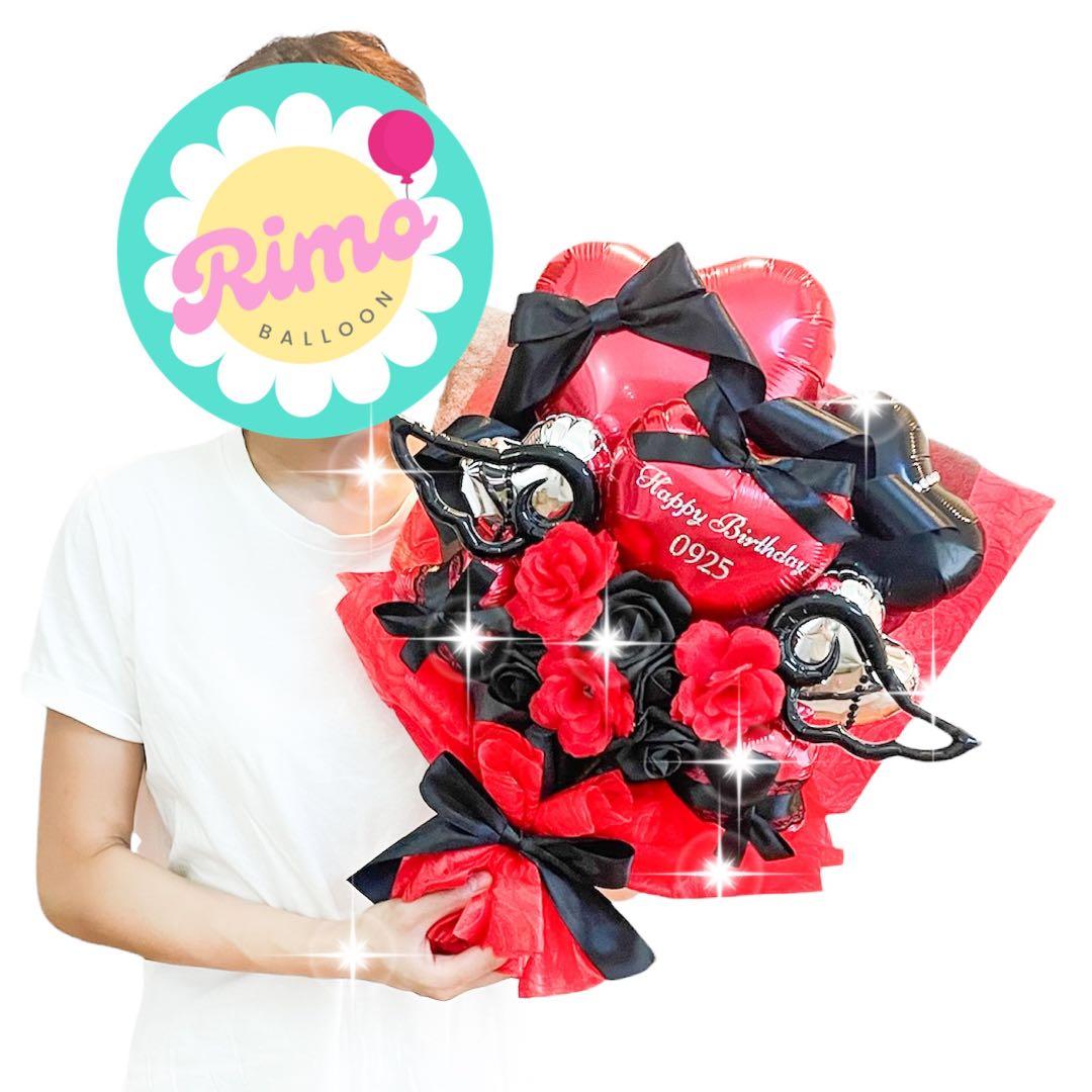 バルーンギフト オーダー ドレスバルーン 名入れ 生誕祭 誕生日 推し活