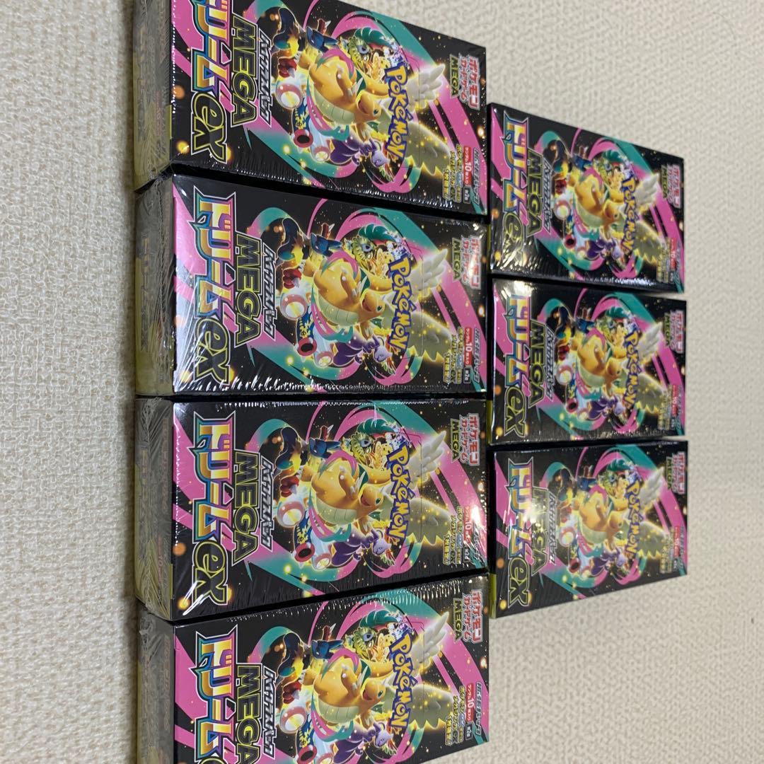 ポケモンカード MEGA ドリームex シュリンク付き　7BOX
