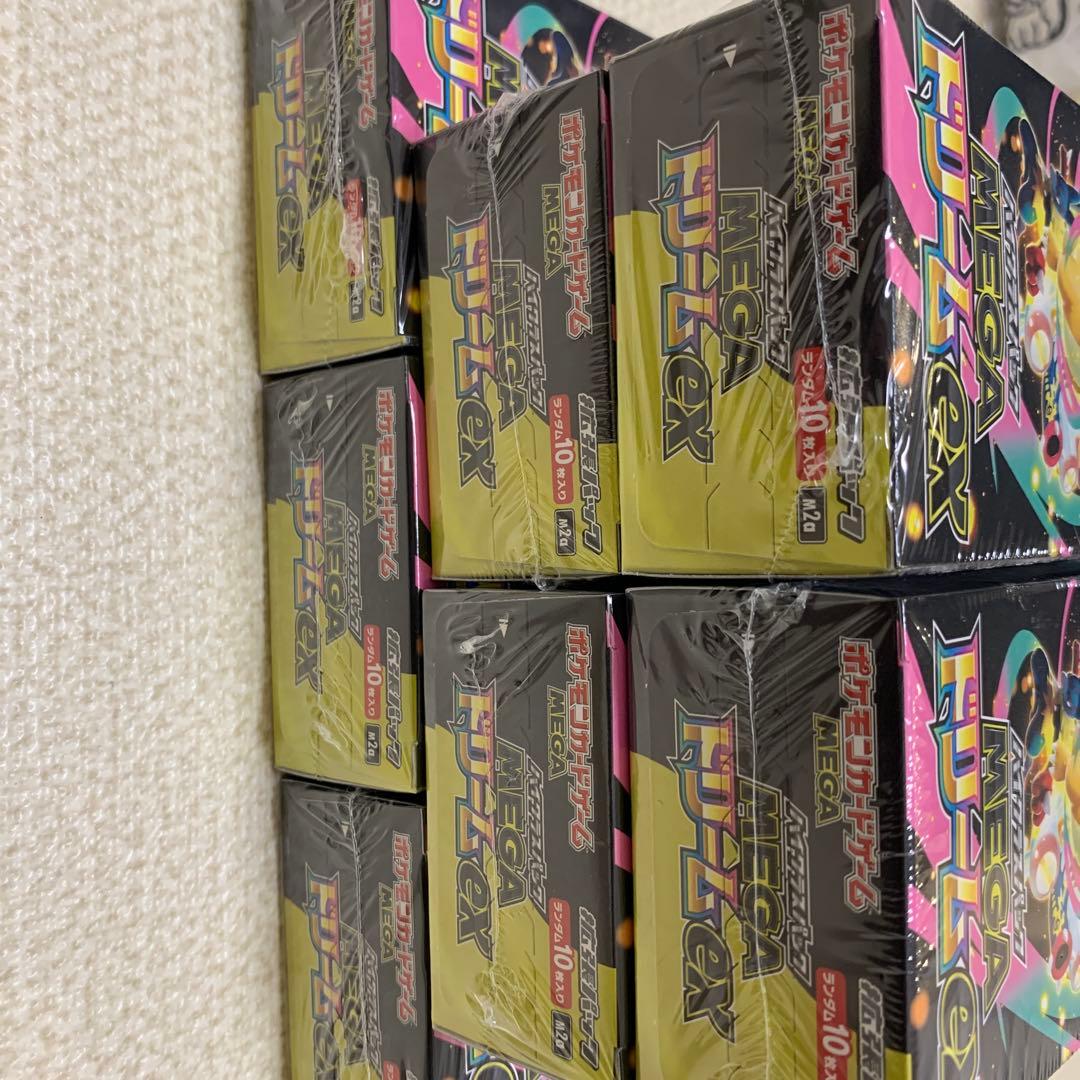 ポケモンカード MEGA ドリームex シュリンク付き　7BOX