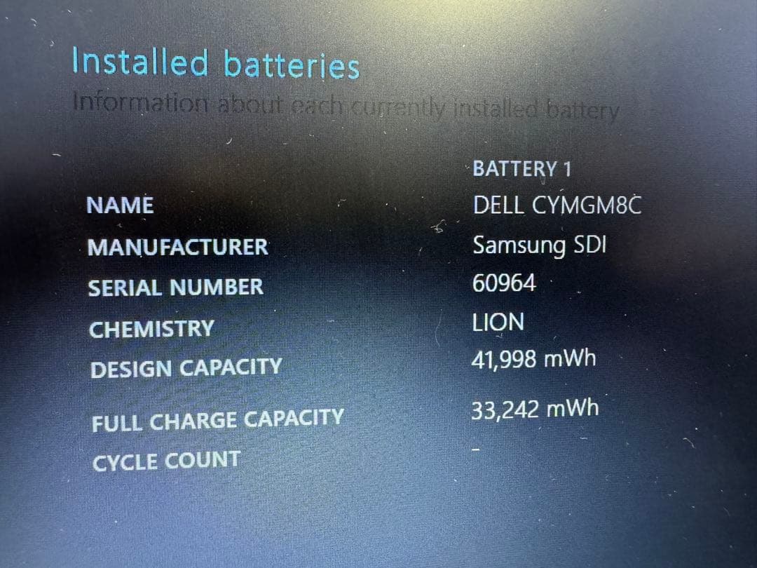 DELL Inspiron3580 8G／i5-8265U／Win11／256G