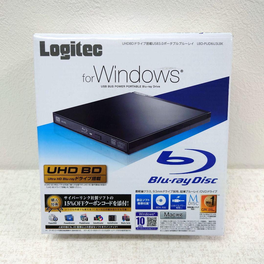 M0122B1 Logitec UHD BD ドライブ搭載 USB3.0