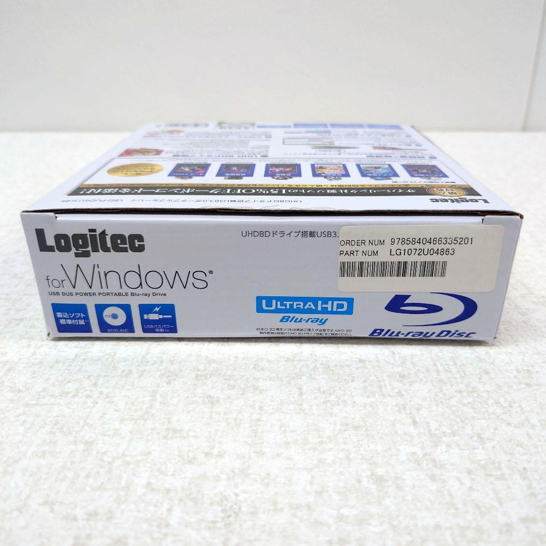 M0122B1 Logitec UHD BD ドライブ搭載 USB3.0