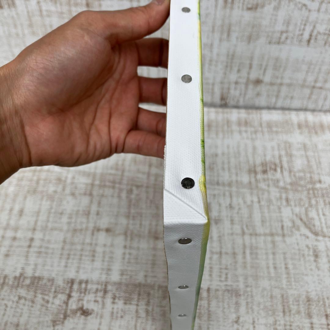 にわとりの写真　キャンバス生地