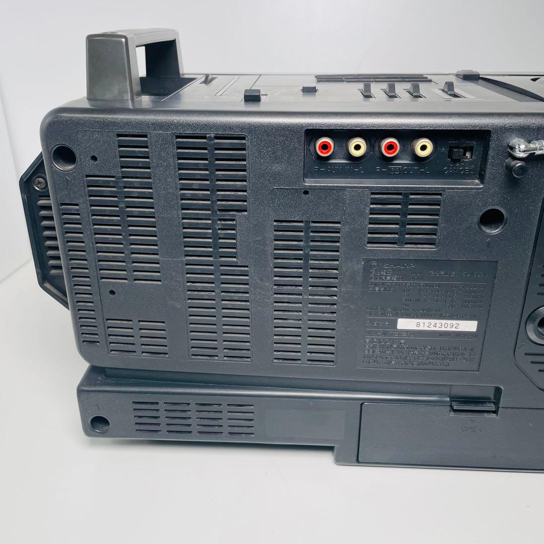 SHARP QT-73CD-GY コンパクトディスク ステレオダブルカセット