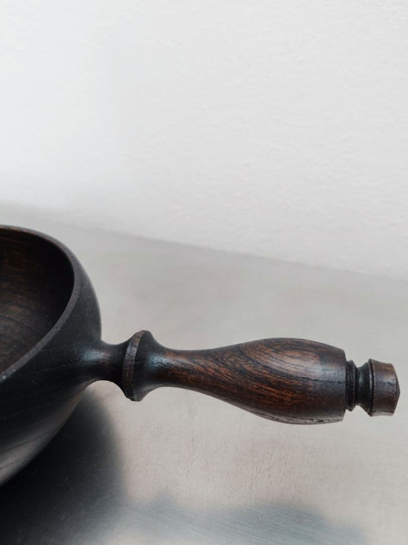 中西健太 木製持ち手付ボウル 黒