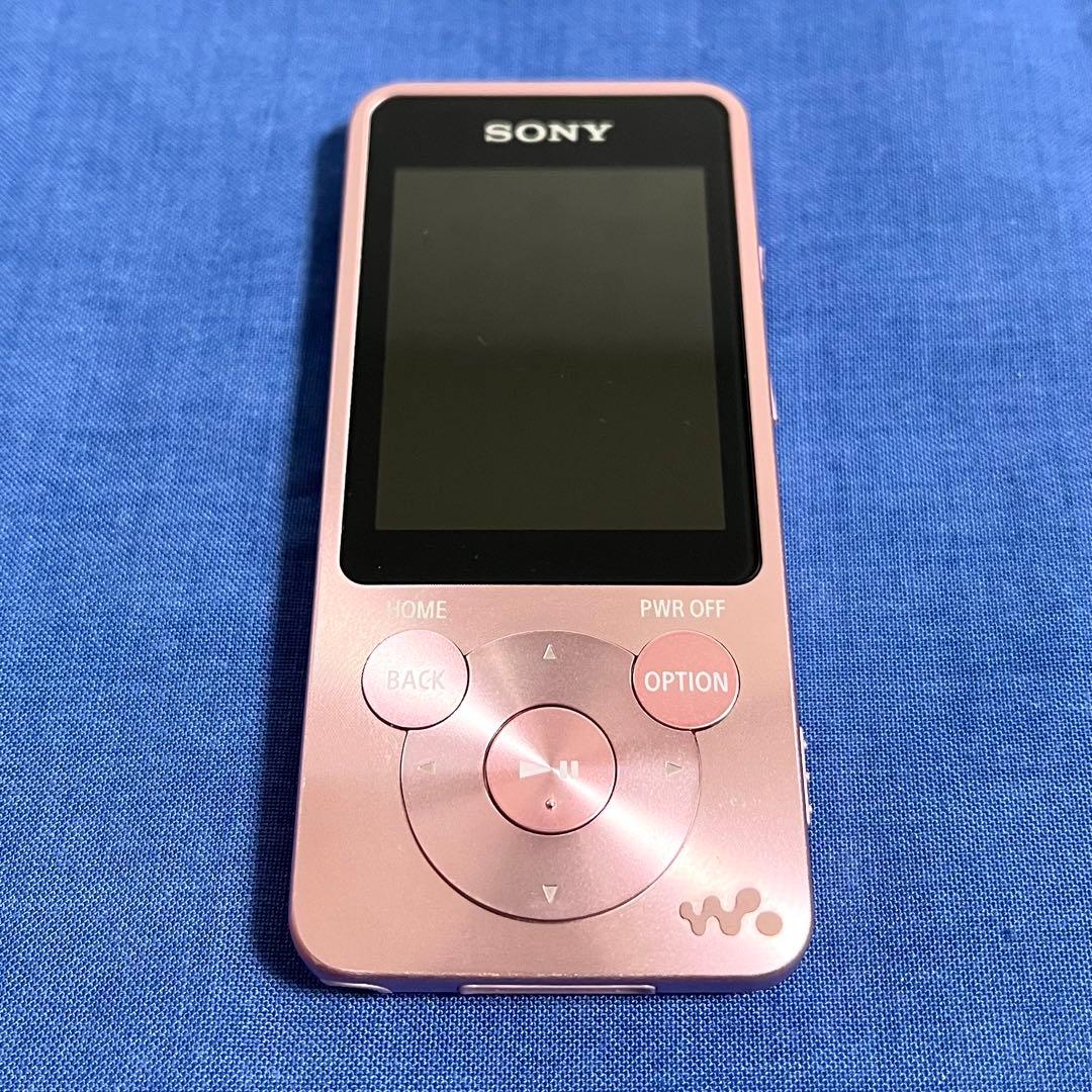 【バッテリー良好】SONY ウォークマン　NW-S15 16GB 薄ピンク