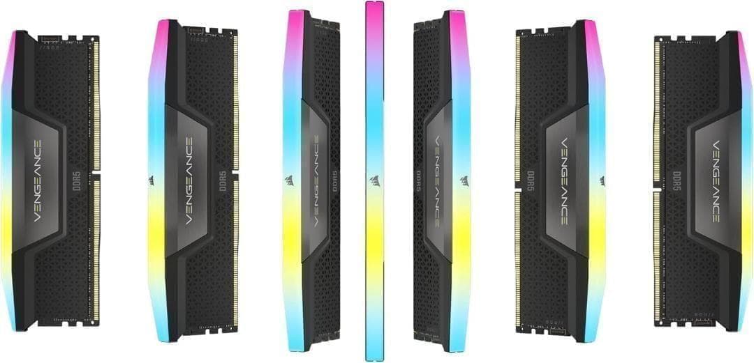 メモリー CORSAIR DDR5 VENGEANCE RGB 32GB 16GBx2