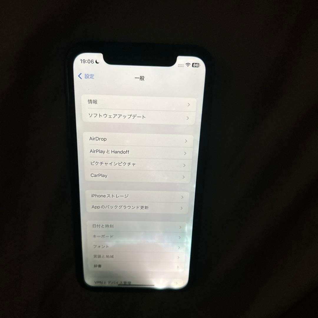 iPhone XR ブラック　液晶不良