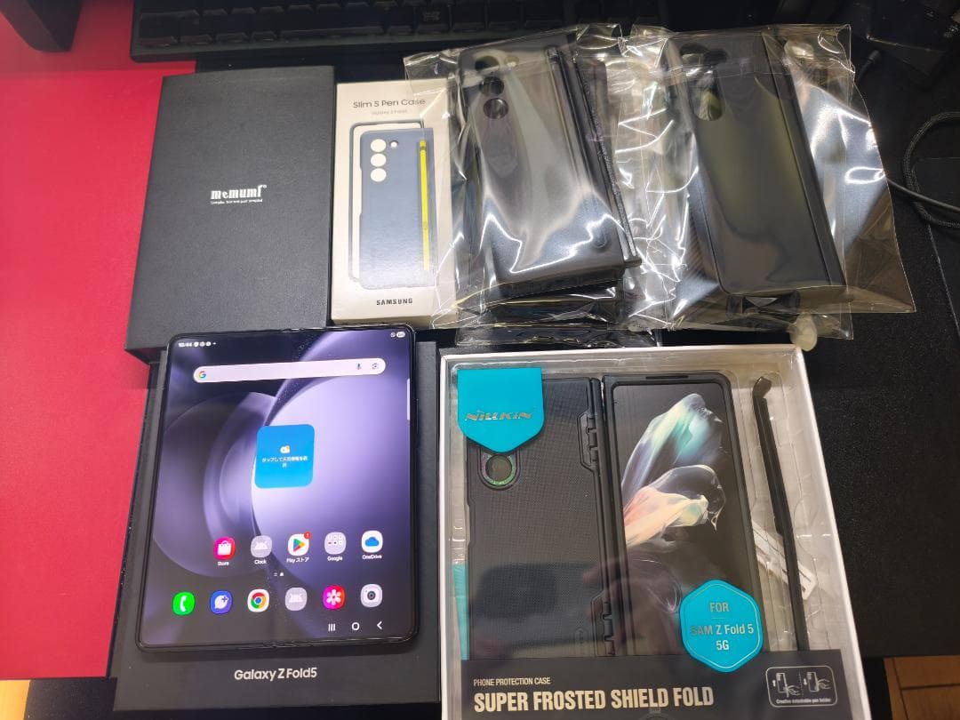 GALAXY Z Fold 5 1TB SIMフリー + ケース10点 Au版