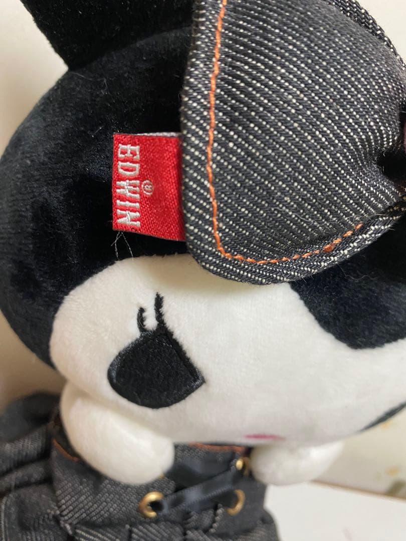 クロミ ぬいぐるみ EDWIN タグ付き