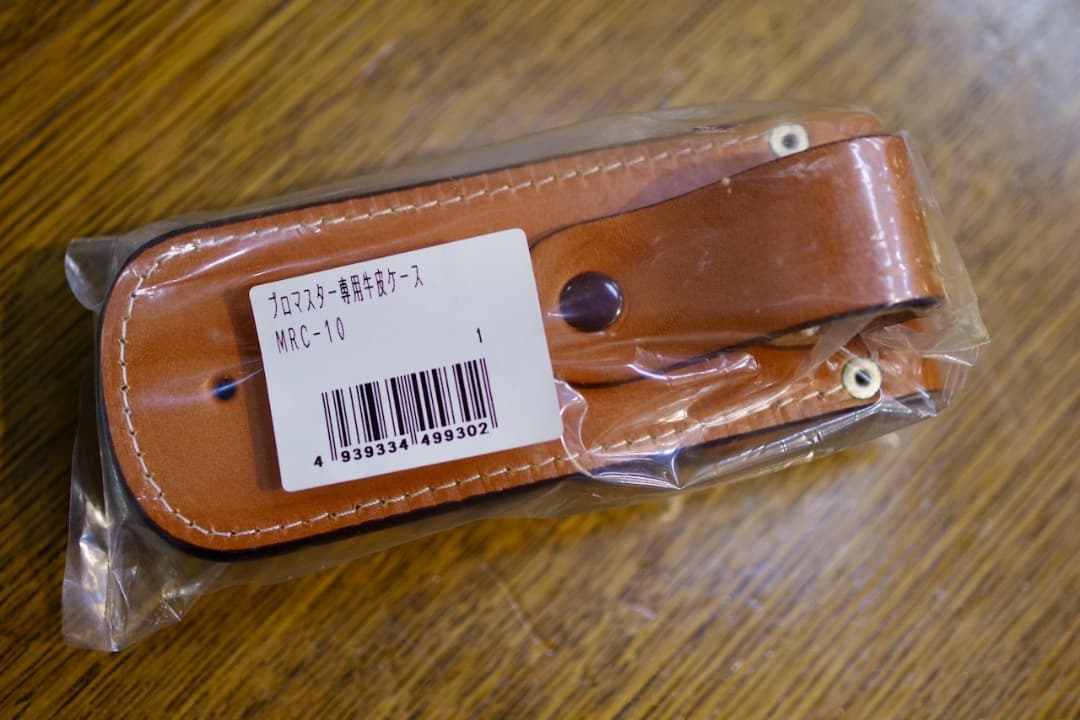 スズキ Pro master MR-350 B（皮ケースセット／新品）