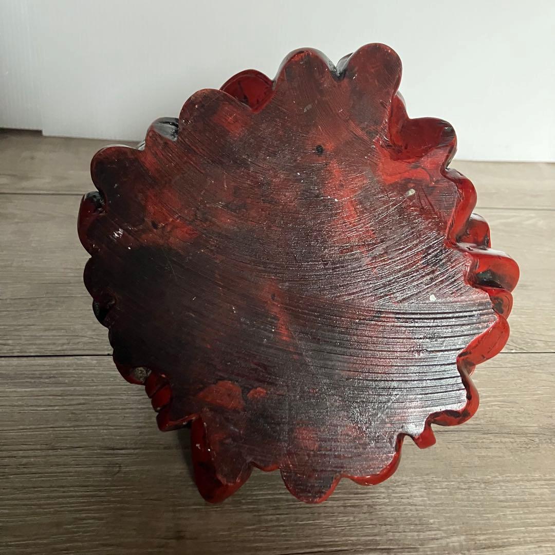 E-4 【開運・金運の守護神】三本脚の蛙（銭蛙）置物 オブジェ インテリア