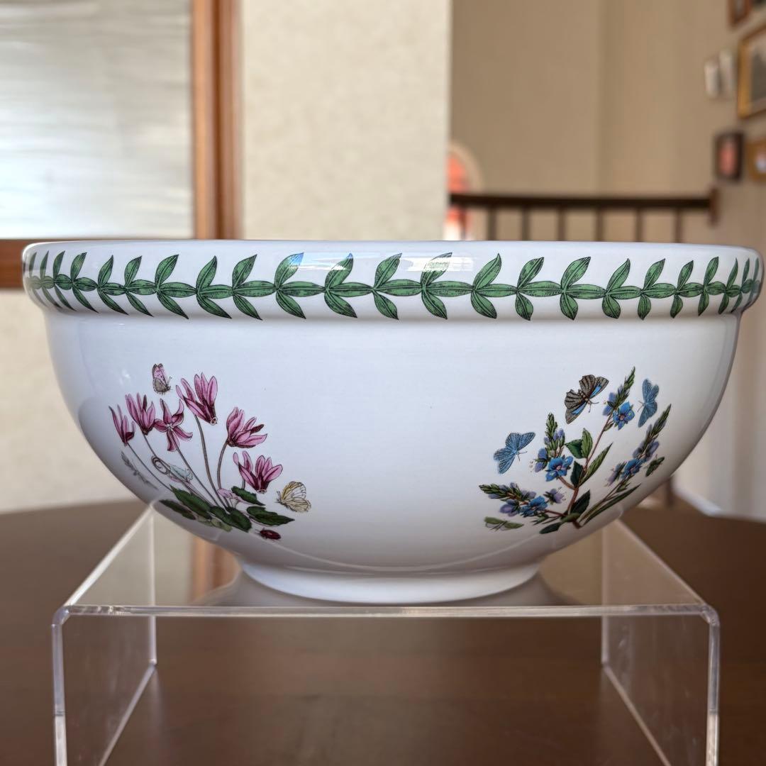 【美品】英国製　ポートメリオン★ボタニックガーデン★大きなサラダボウル