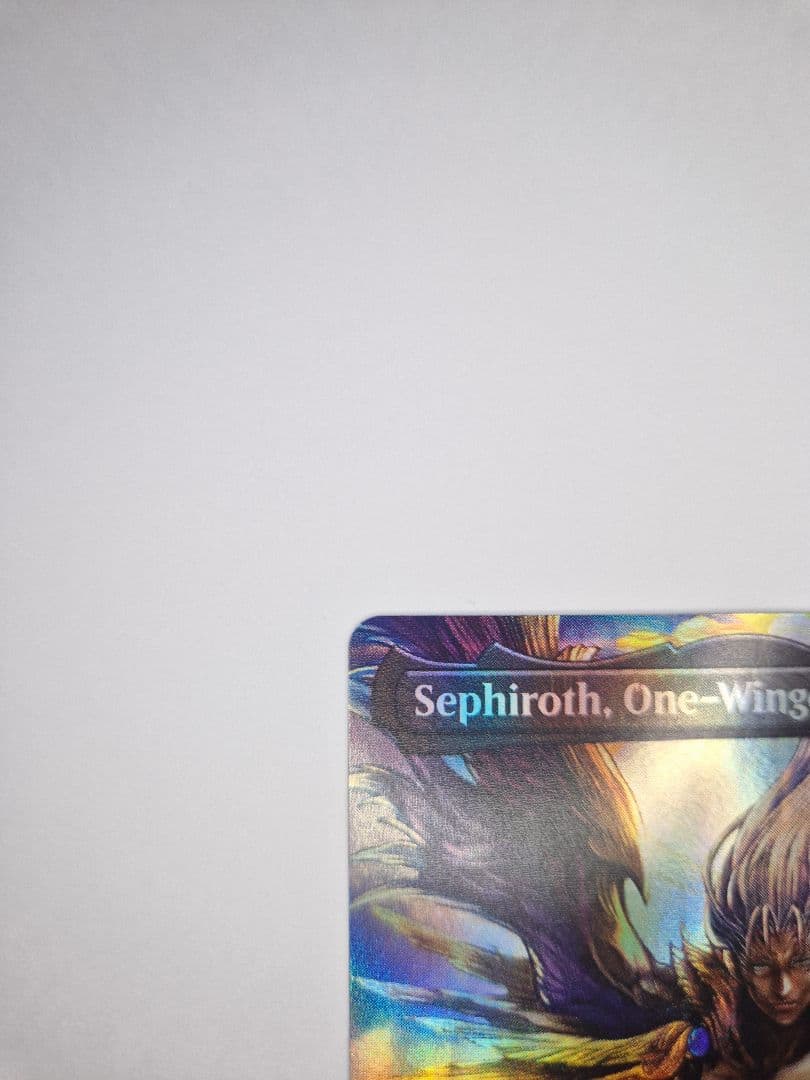 MTG FIN #0317「威名のソルジャー、セフィロス」ボーダーレス Foil